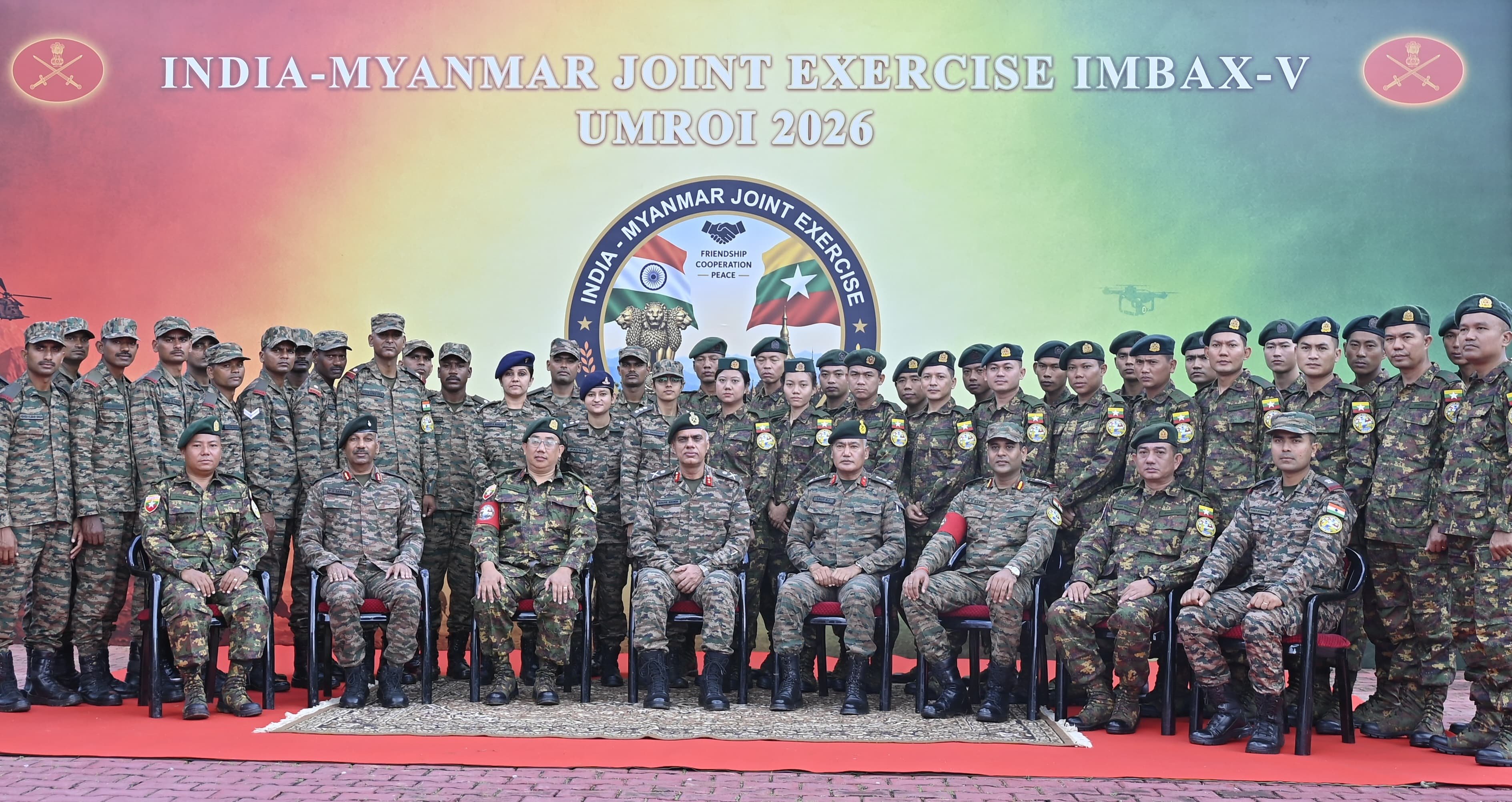 India, Myanmar reaffirm commitment to promote peace and stability through bilateral army exercise