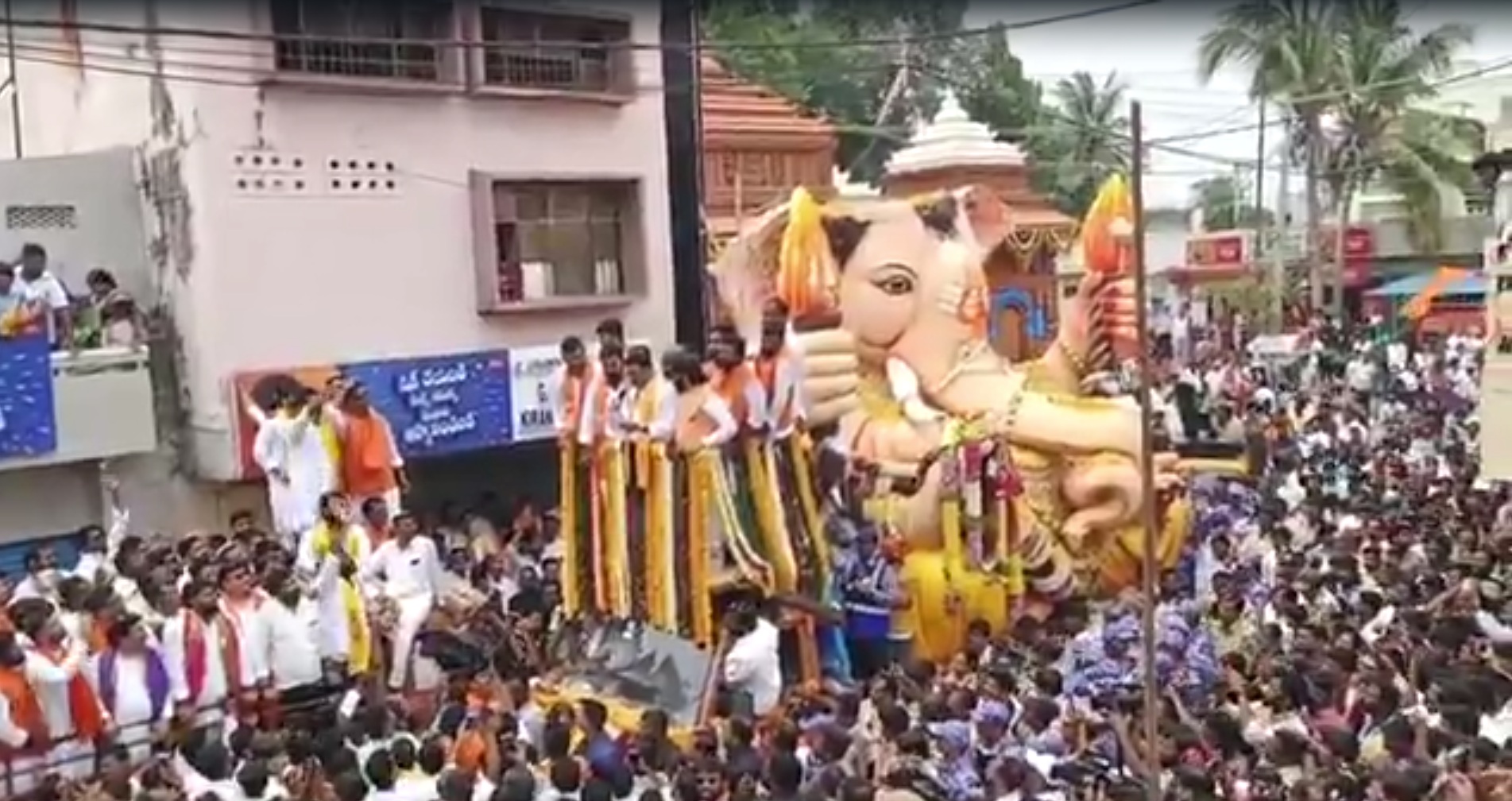 Hyderabad’s Balapur Ganesh laddu fetches record Rs 39 lakh in auction this year