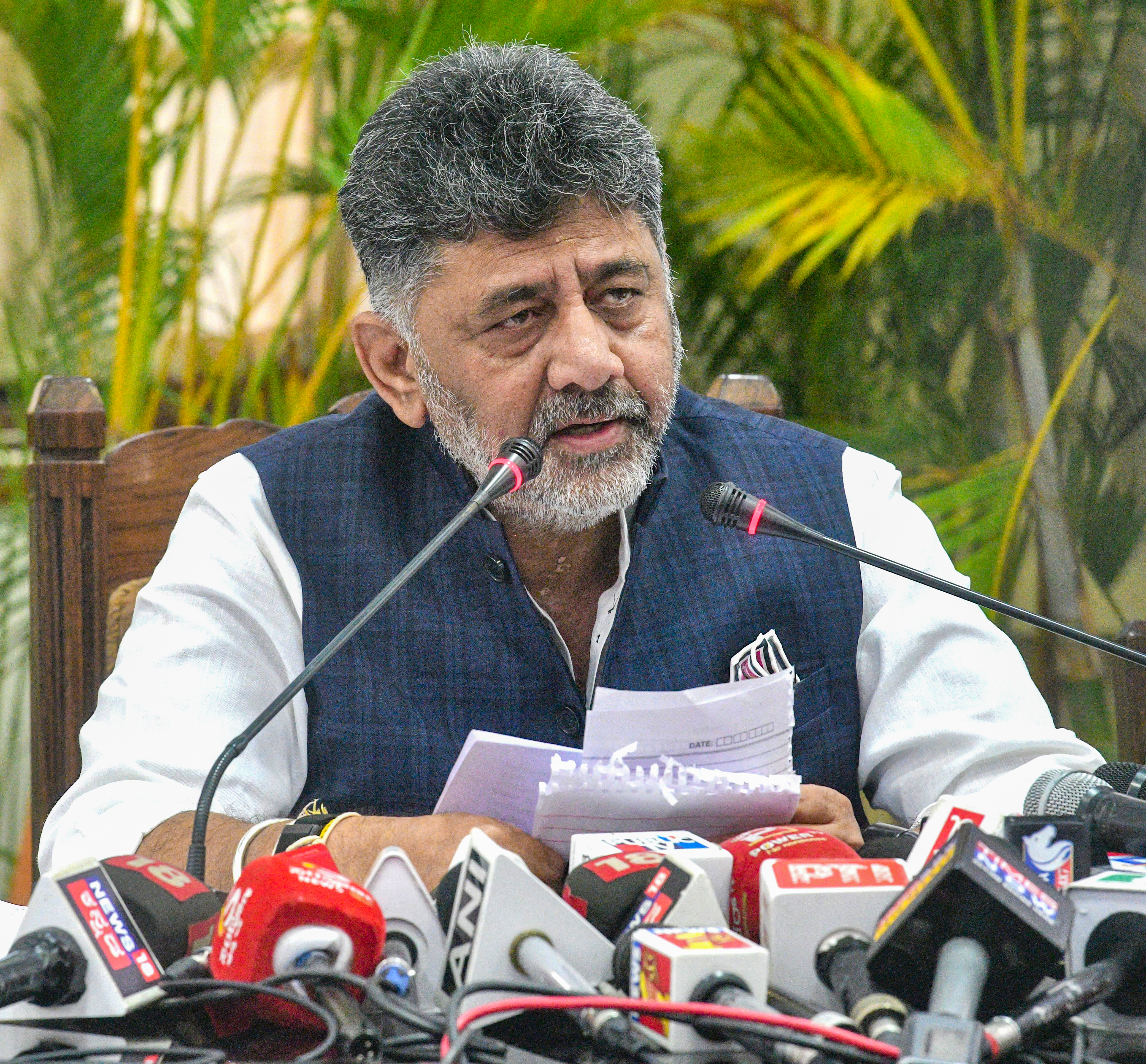 Let BJP protest within law, says Karnataka CM Shivakumar; accuses opposition of resorting to hooliganism