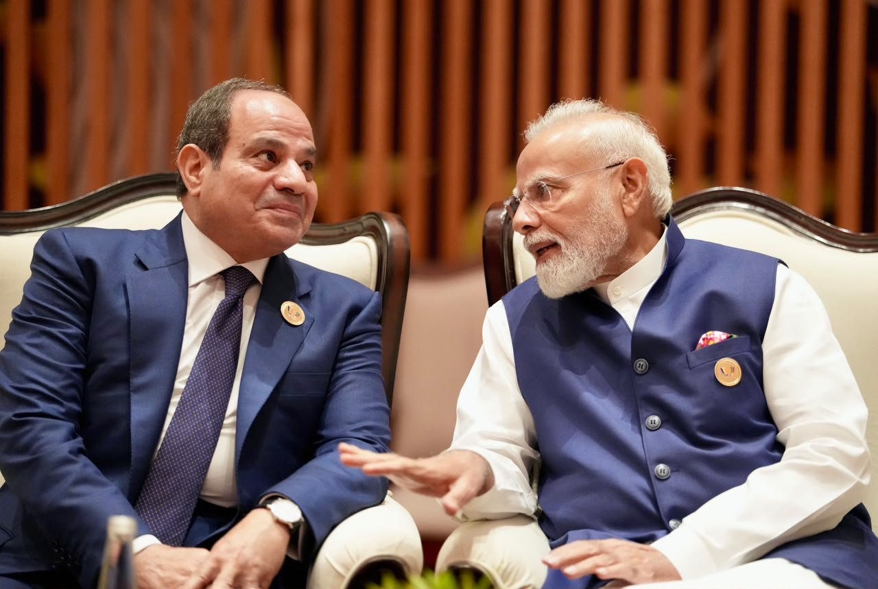 PM Modi, Egyptian President El-Sisi discuss bilateral ties and regional issues