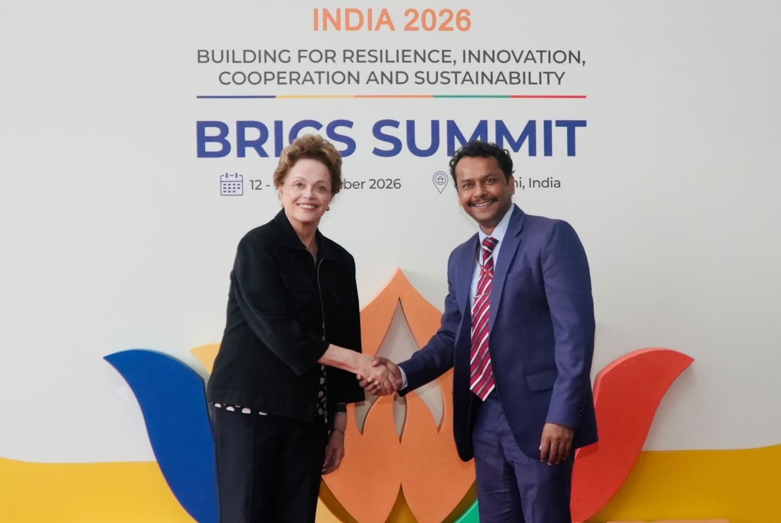New Development Bank President arrives in New Delhi for BRICS Summit
