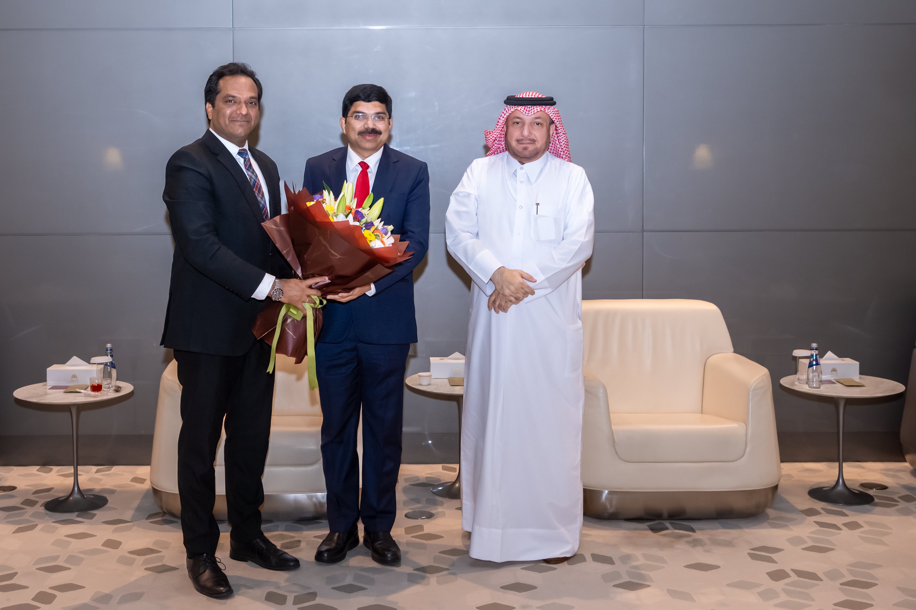 India's Ambassador-designate arrives in Qatar, looking forward to strengthening ties