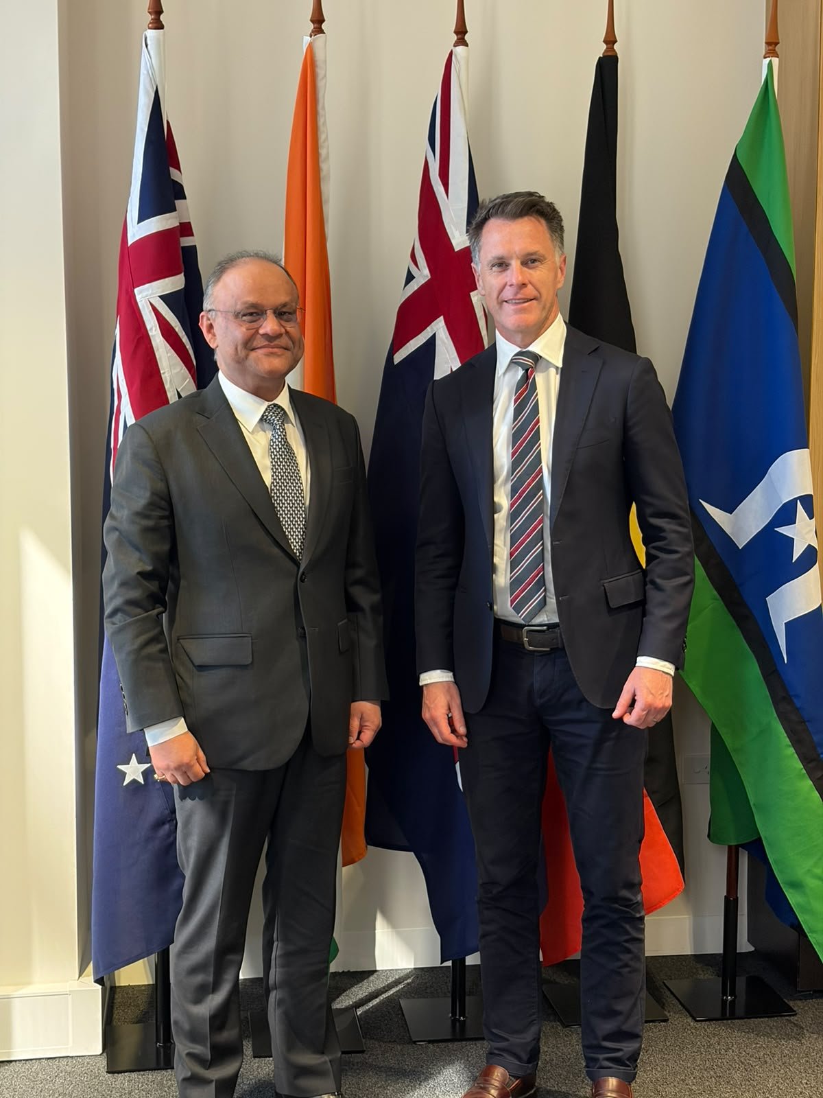 Indian envoy, New South Wales Premier discuss strengthening partnership