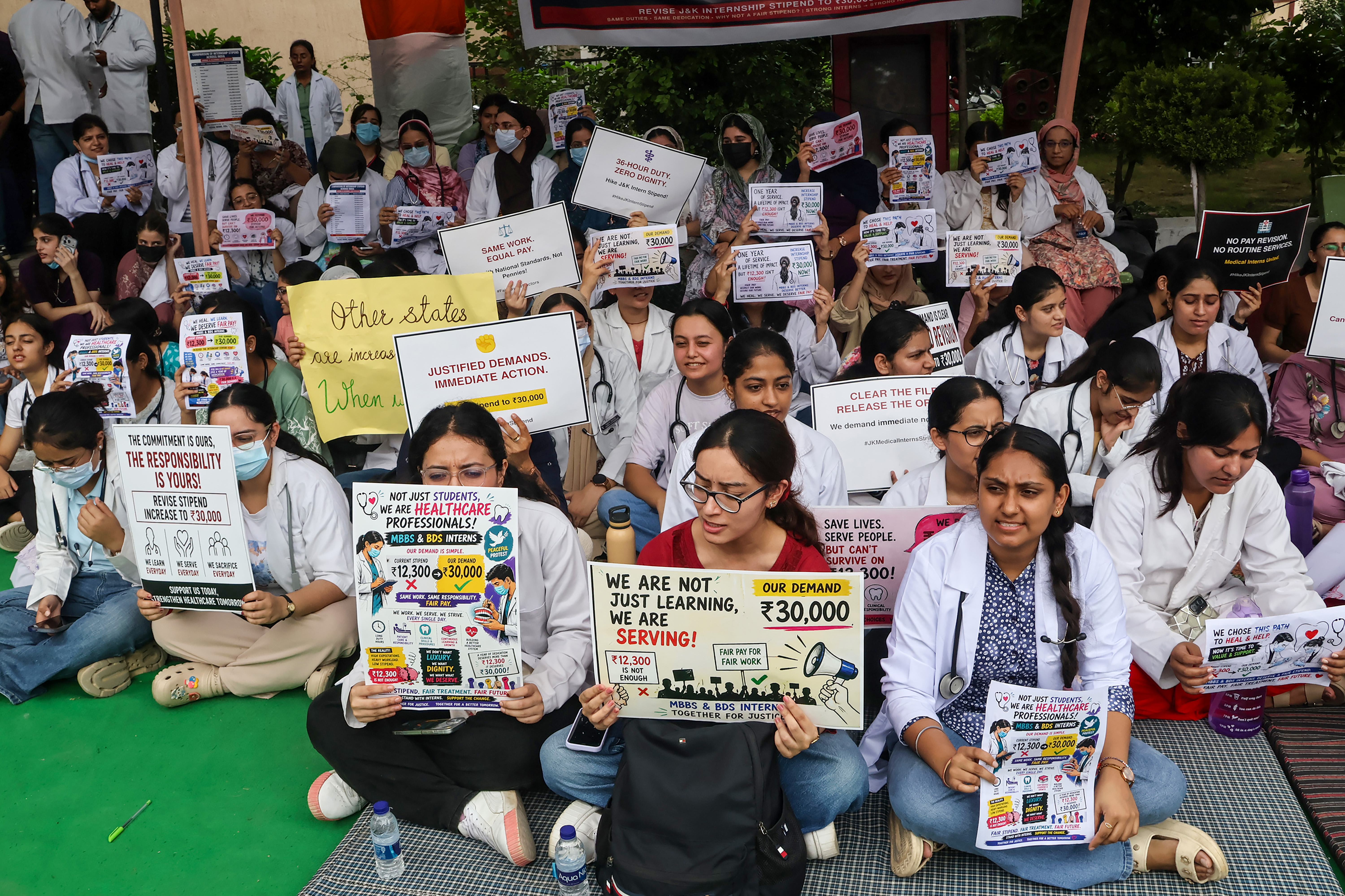 J&K: Medical interns launch indefinite strike over stipend hike demand