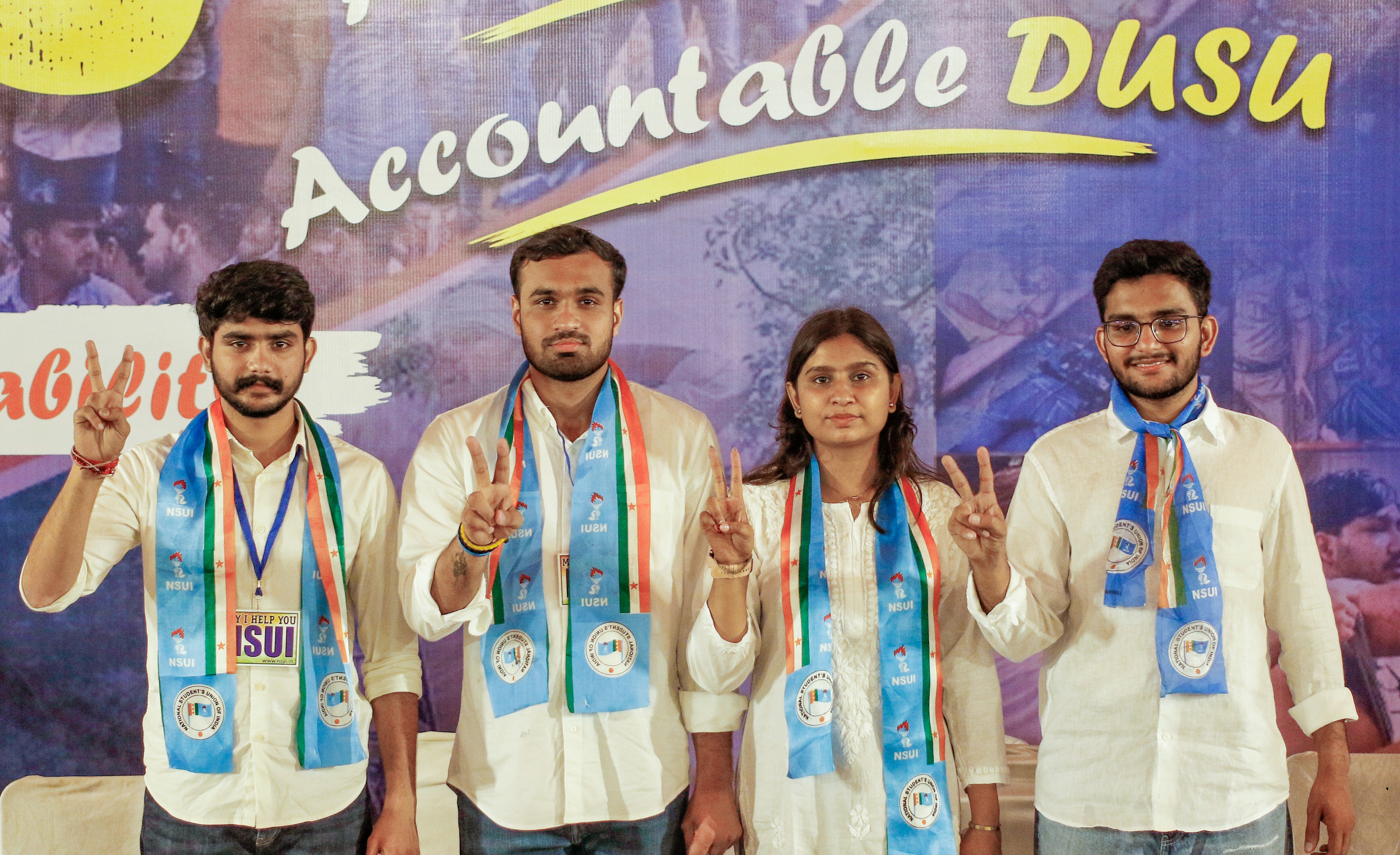 DUSU election: ABVP’s Yash Dabas to fight NSUI’s Vijay Shankar Meena for president’s post